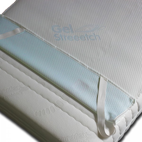 Matratzenauflage Matratzenschoner Kühlende Auflage "Gel Stretch"