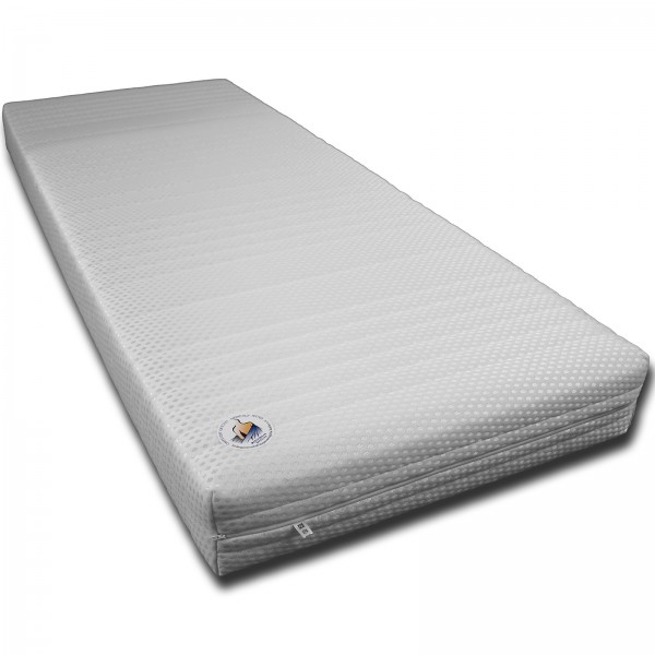 Matratze Höhe 20 7 ZONEN MATRATZE mit Bezug Easy Vital versteppt RG30